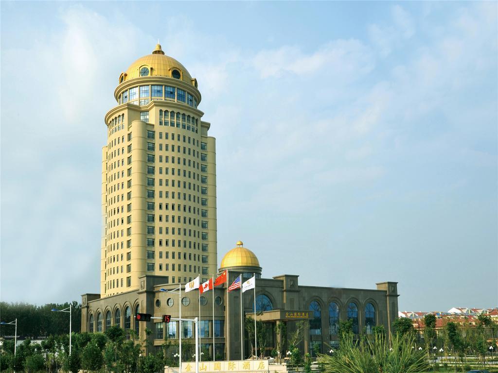 فندق جولدن ماونتن إنترناشونال Laiyang المظهر الخارجي الصورة